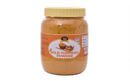 Food Essential Wild Turmeric Powder   Plastic Jar  500 grams